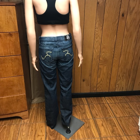 Rock & Republic Stella Jeans Size 29 blue Good Condition - Picture 3 of 15